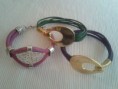 cod.00010. Brazaletes en Cuero. LIQUIDACION